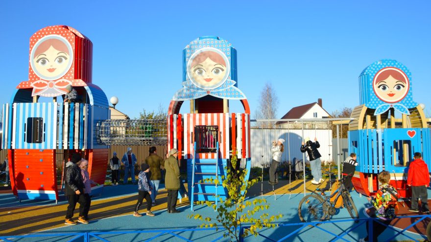 В Твери открыли детский игровой комплекс