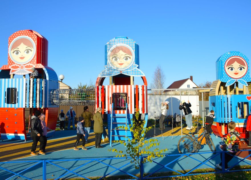В Твери открыли детский игровой комплекс