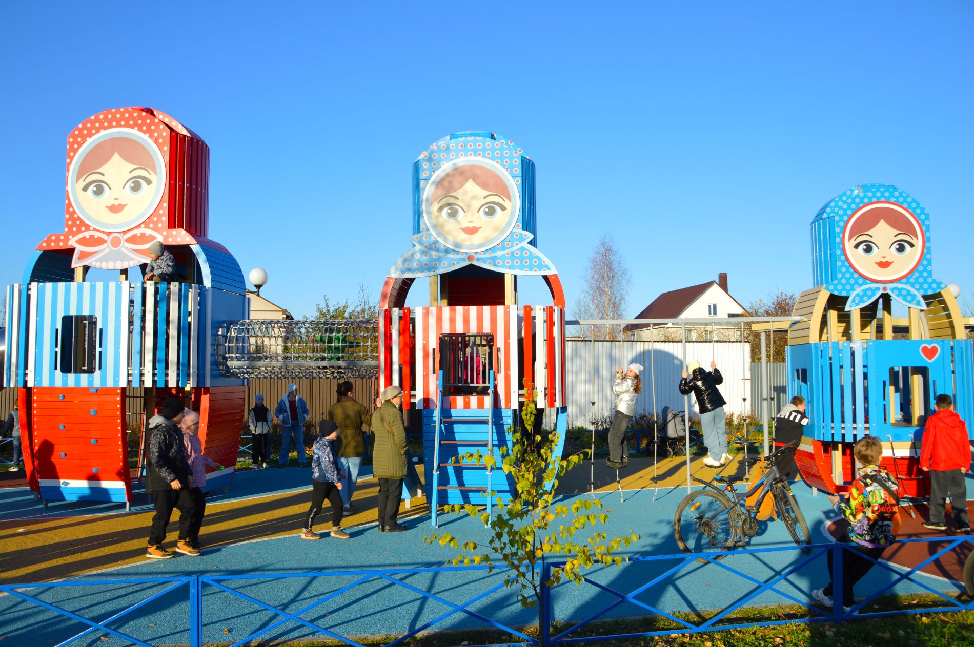 В Твери открыли детский игровой комплекс