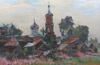 В Старице открылась уникальная выставка художника-шестидесятника Виталия Орловского Орловского