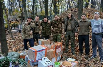 Гуманитарную помощь из Тверской области благополучно доставили бойцам помощь