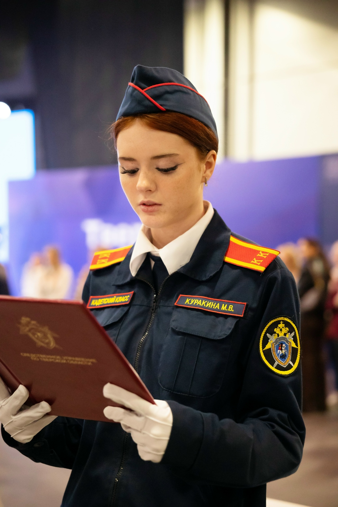 В Твери кадеты профильных классов Следственного комитета России приняли присягу