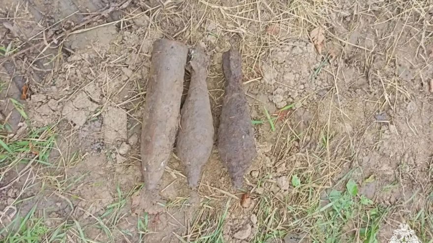 В Тверской области нашли мины и снаряды