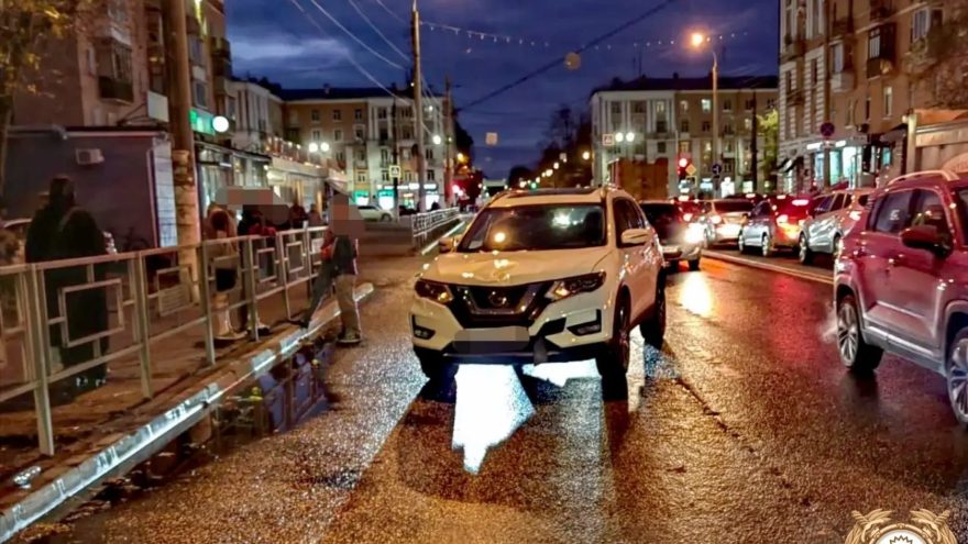 В Твери нарушительница попала под колеса "Ниссана"