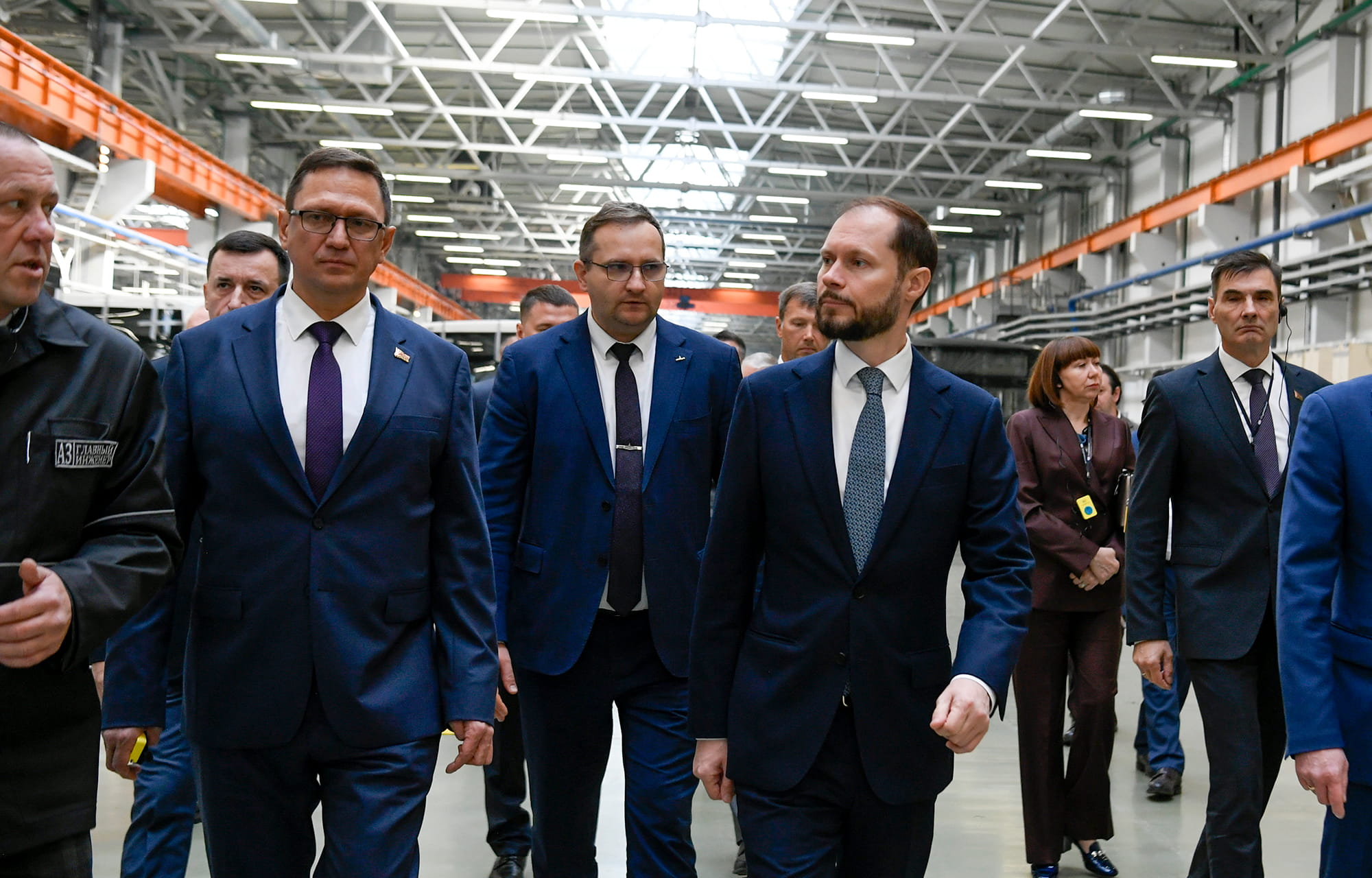Виталию Королеву представили мощности Минского автомобильного завода