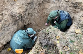 В Тверской области изучают останки времен оккупации Тверской
