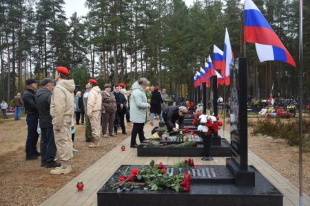 В Пеновском округе открыли «Аллею Памяти» участникам СВО СВО