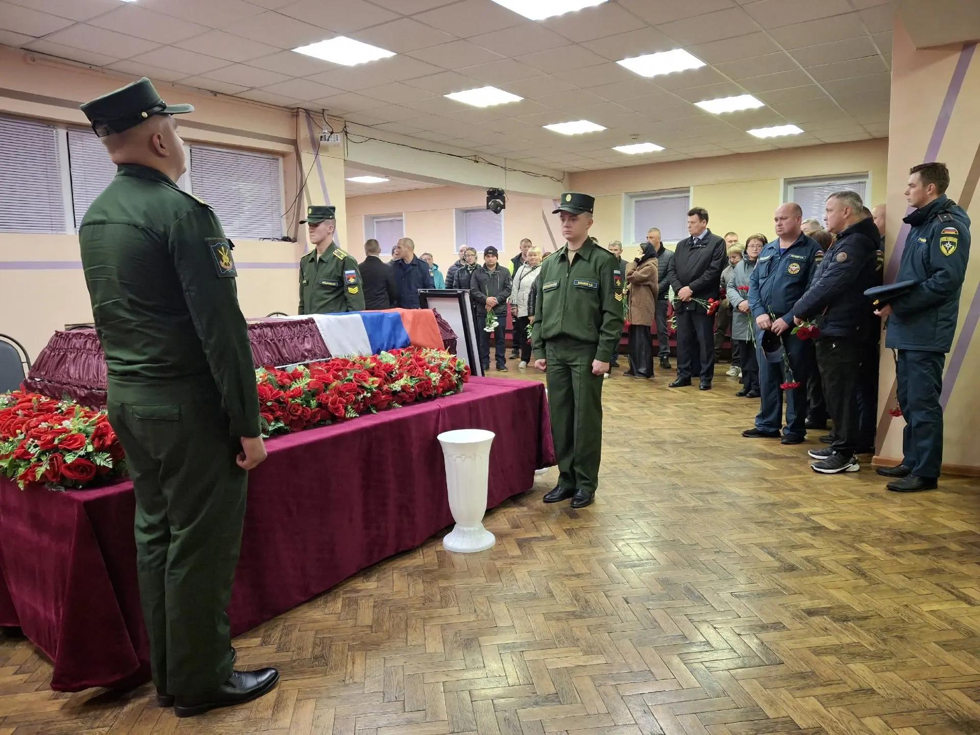 В Тверской области простились с погибшим на СВО Юрием Сорокиным