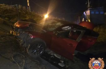 В Калининском округе в результате ДТП погиб человек ДТП