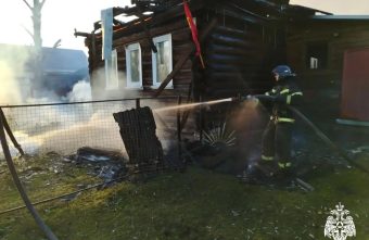 Проводка стала причиной пожара в деревне Тверской области Тверской