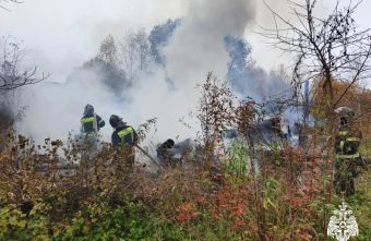 В Тверской области на пожаре погиб человек