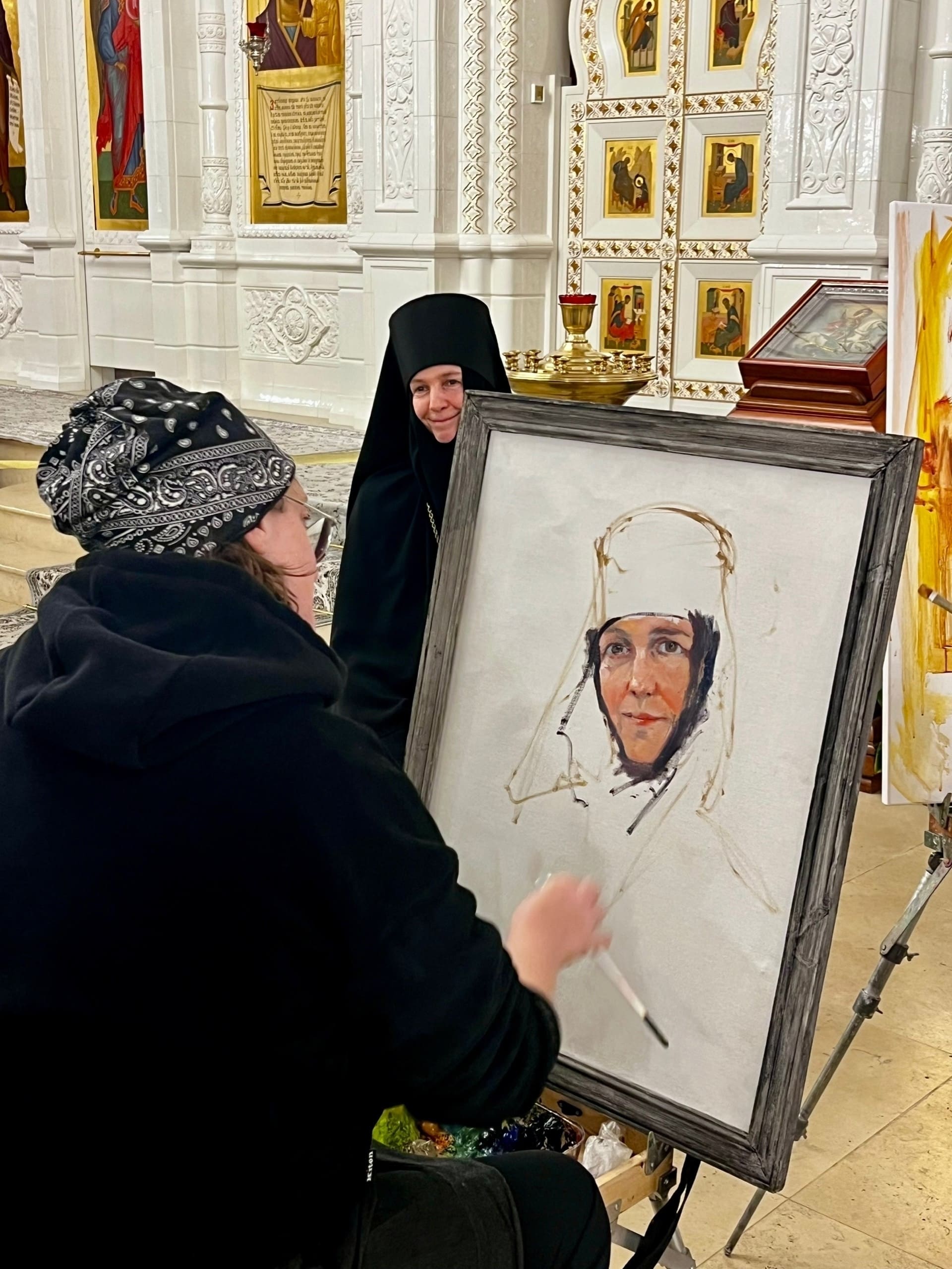 Художники написали более 100 работ в Казанском монастыре