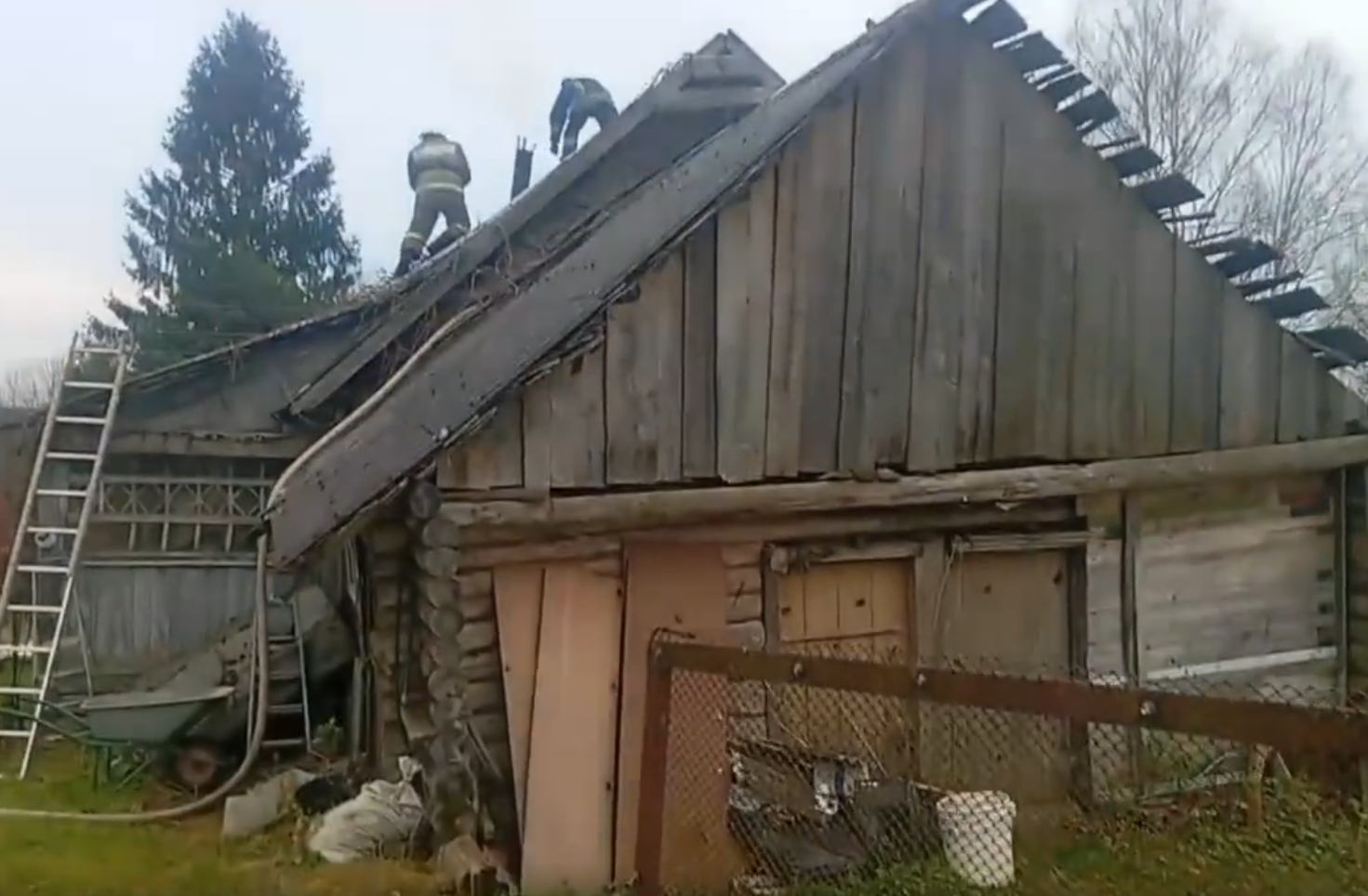 загорелся
