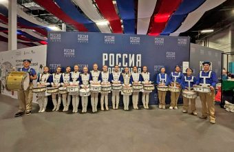 Калязинские барабанщицы выступили на всероссийском фестивале в Твери барабанщицы