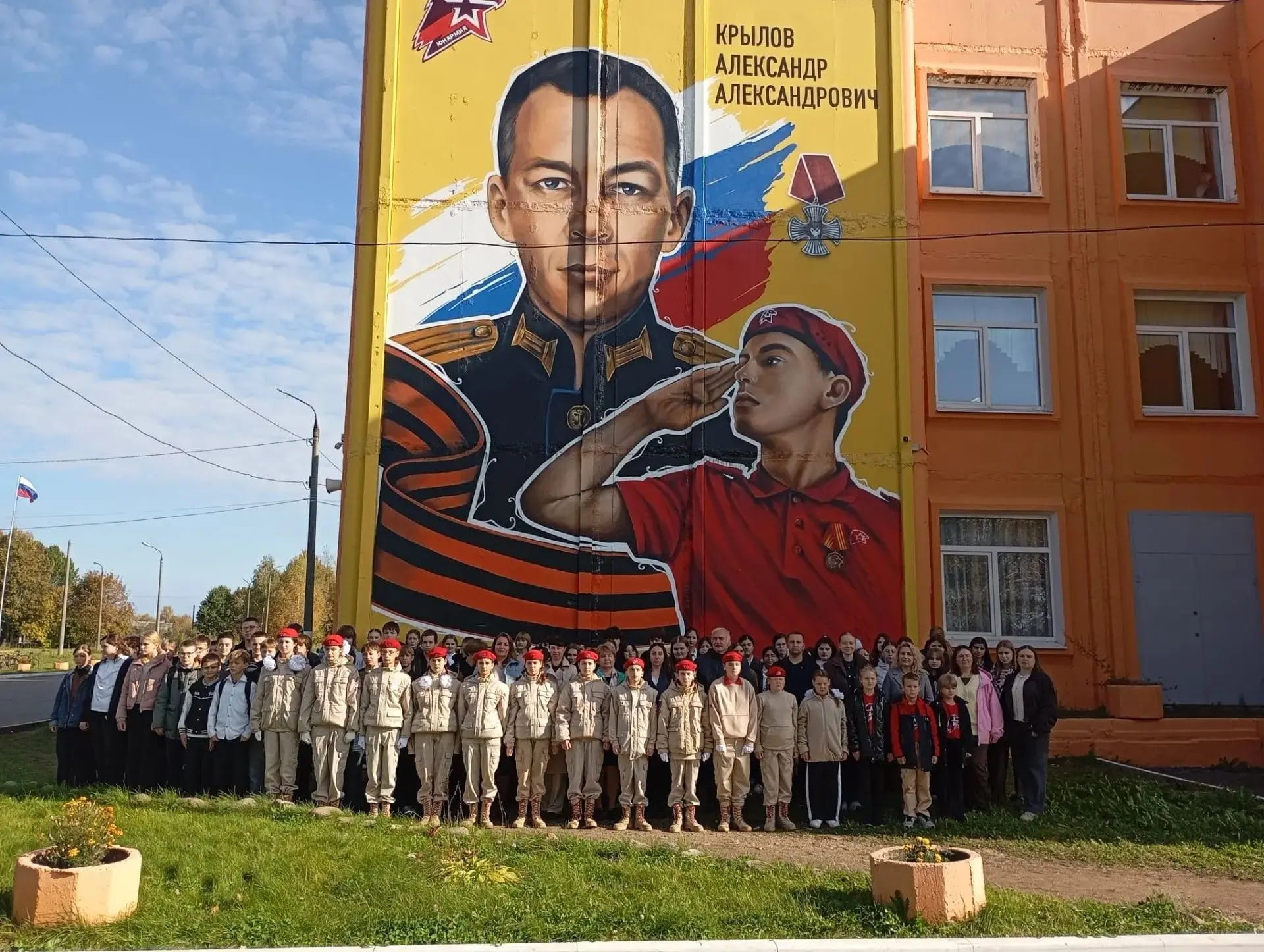 В Тверской области появились муралы в память о защитниках Родины